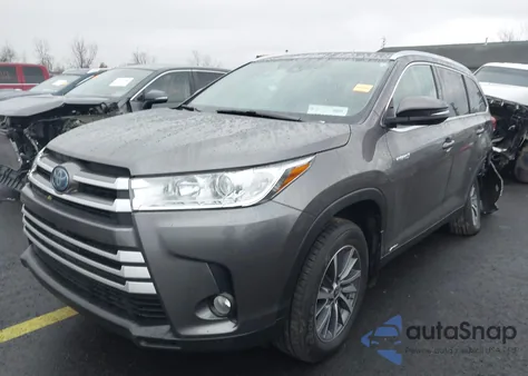 2019 Toyota Highlander Hybrid Xle from USA, damaged, VIN 5TDJGRFH0KS078344